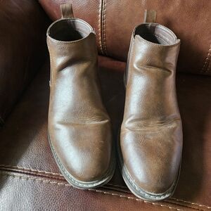 Men's Brown Leather Boots